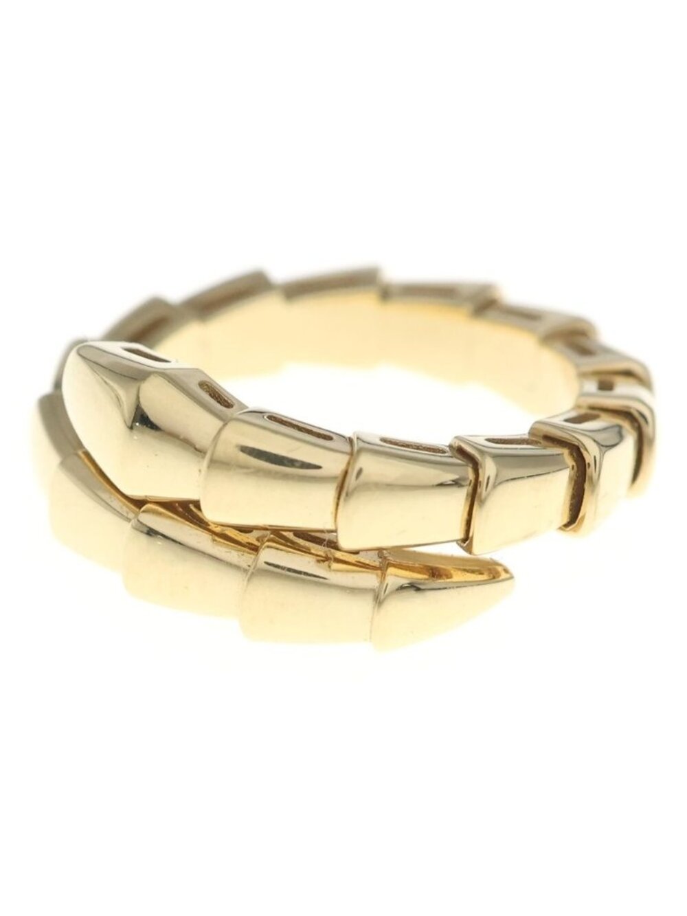 Bvlgari Serpenti Viper Ring 18k Yellow Gold